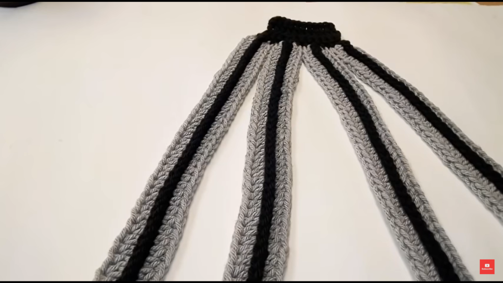 crochet braided headband