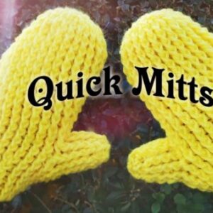 free crochet mitten pattern