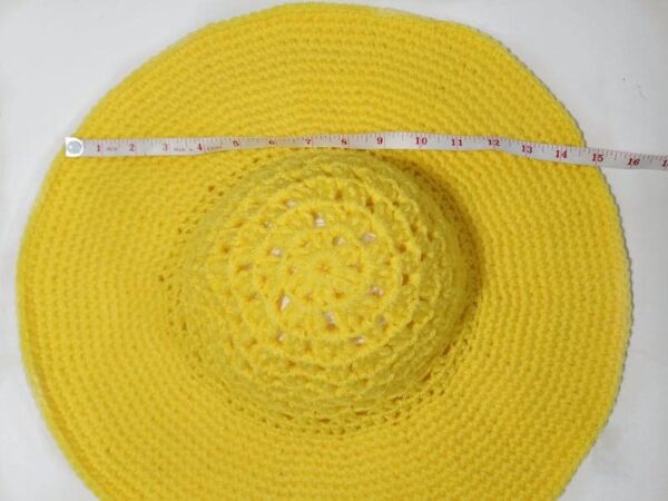 Free crochet sun hat pattern
