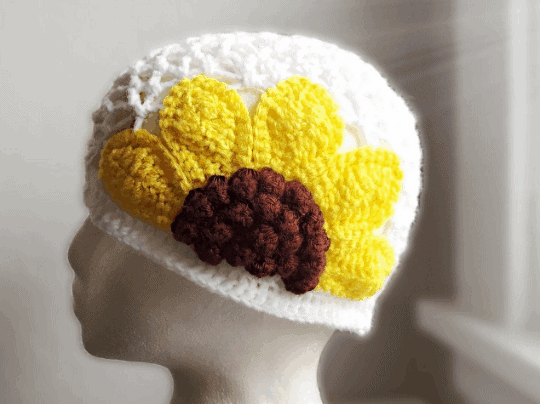 Spring crochet hat pattern