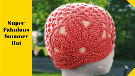Crochet summer Hat pattern
