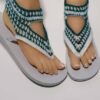 Crochet sandal pattern