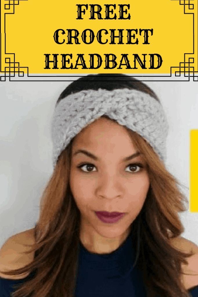 crochet twisted headband