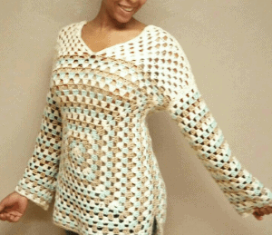crochet oversized sweater pattern
