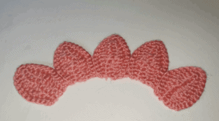 Crochet flower hat