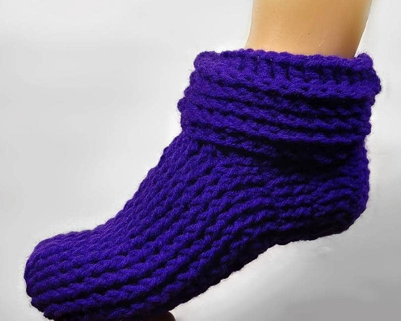 Easy Crochet Slipper Boots Free Pattern And Video Tutorial Littlejohns Yarn 