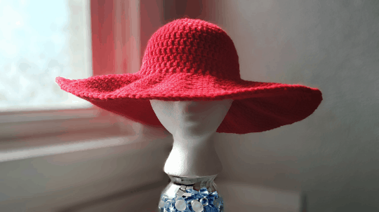 Crochet sun hat pattern