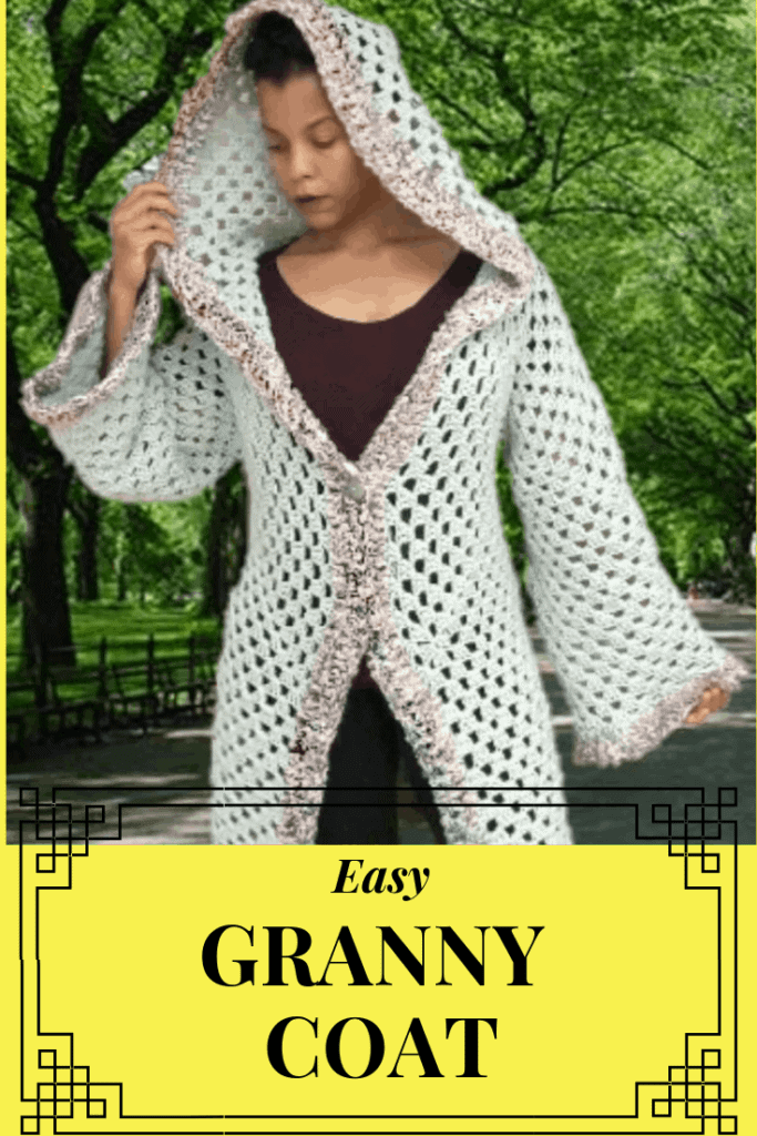 crochet granny coat