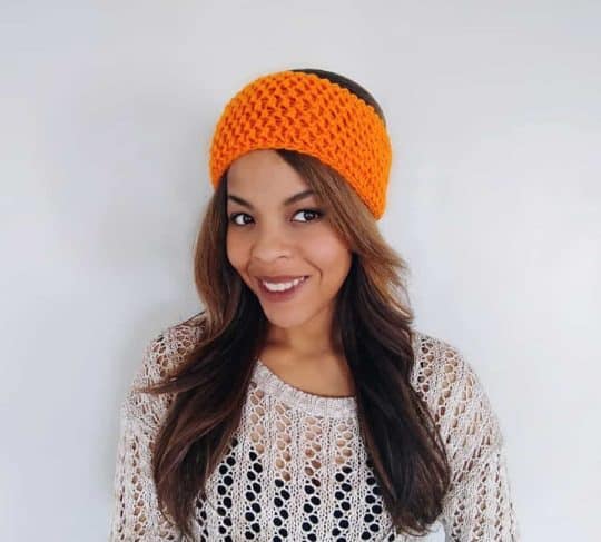 reversible crochet headband pattern