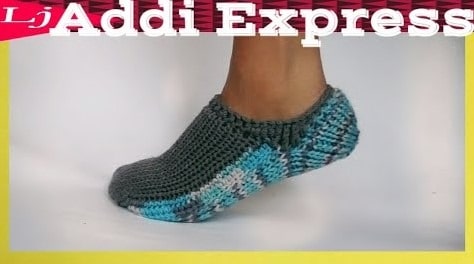 Addi Express Slipper pattern