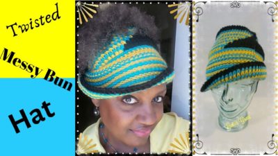 Addi Express pattern – Braided Messy Bun Hat – Littlejohn's Yarn