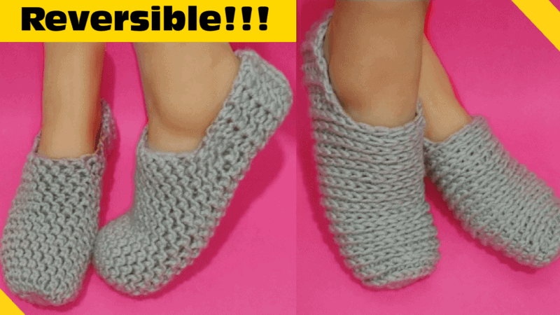 simple crochet slippers for beginners