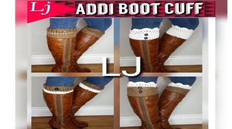 Addi Express Pattern boot cuff