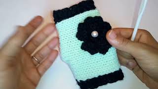 Addi express knitting machine fingerless gloves