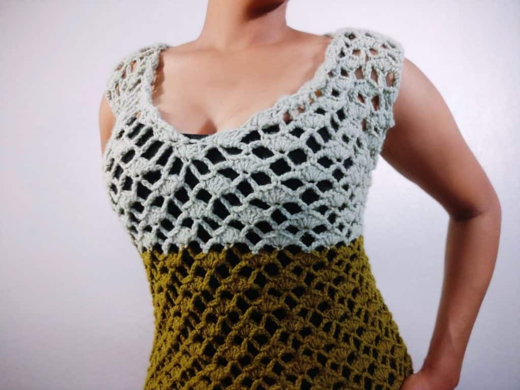 Free Crochet Sweater Dress