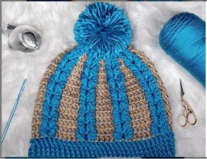 Braided Crochet Hat Pattern + VIDEO – Littlejohn's Yarn
