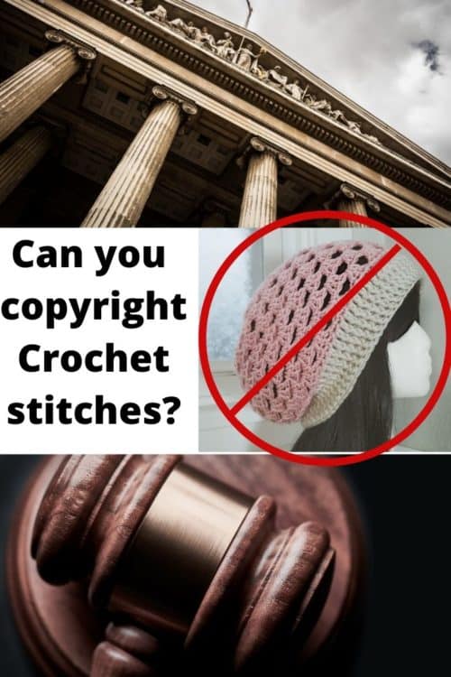 Can you copyright crochet stitches