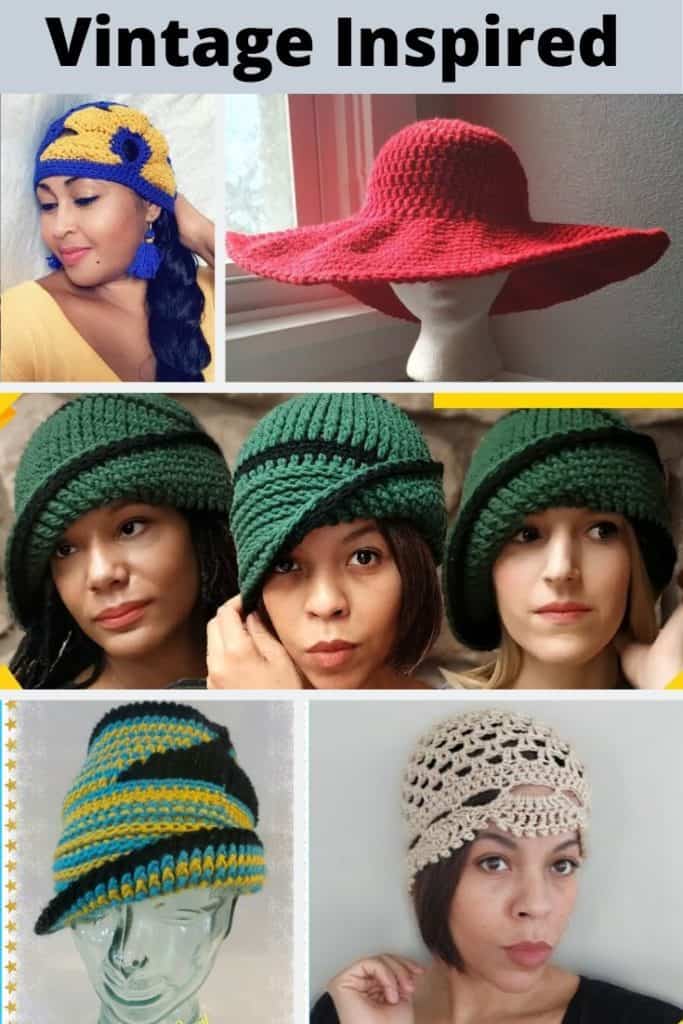vintage crochet hat patterns