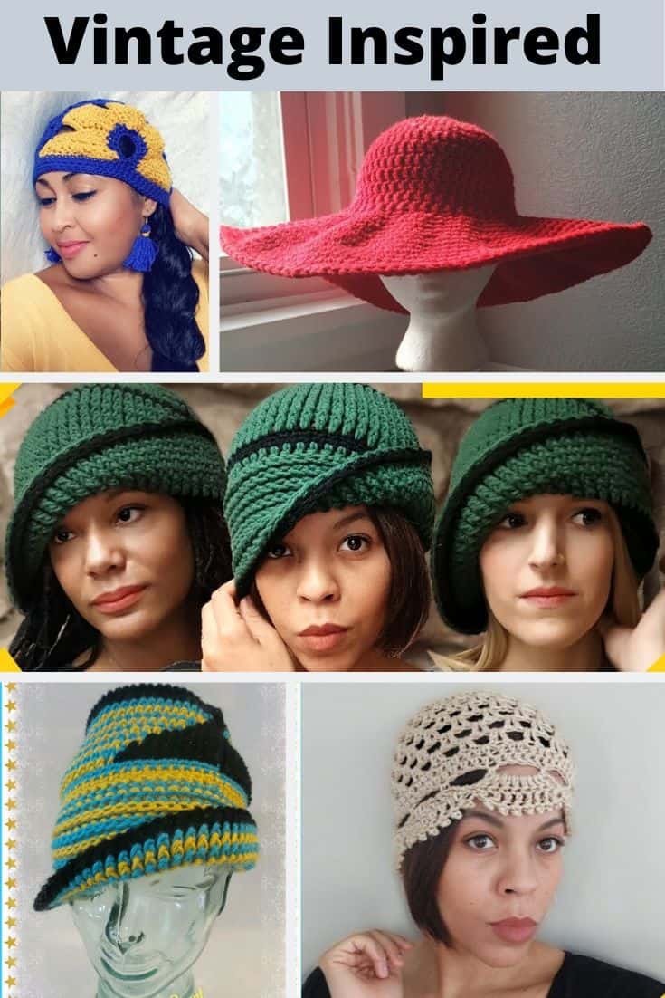 Vintage Crochet Hat Patterns Inspired by the Past Littlejohn's Yarn