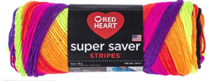 Red heart stripes