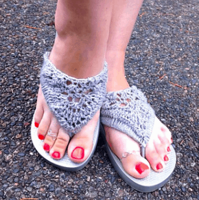 free crochet pattern for sandals