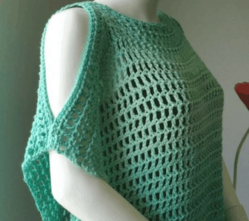 Easy Crochet Top Pattern, Crochet Summer Top