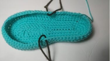 Free crochet loafer pattern