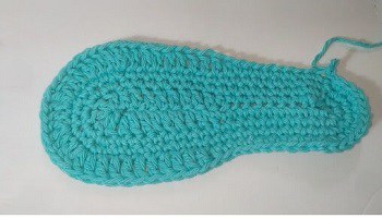 free crochet loafer