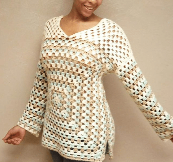 Crochet sweater pattern