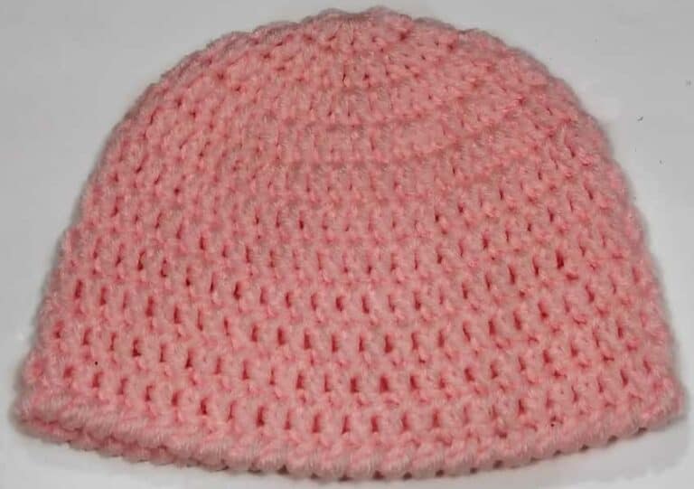 How To Crochet Baby Hats: The Easy Way (Double Crochets) – Littlejohn's ...