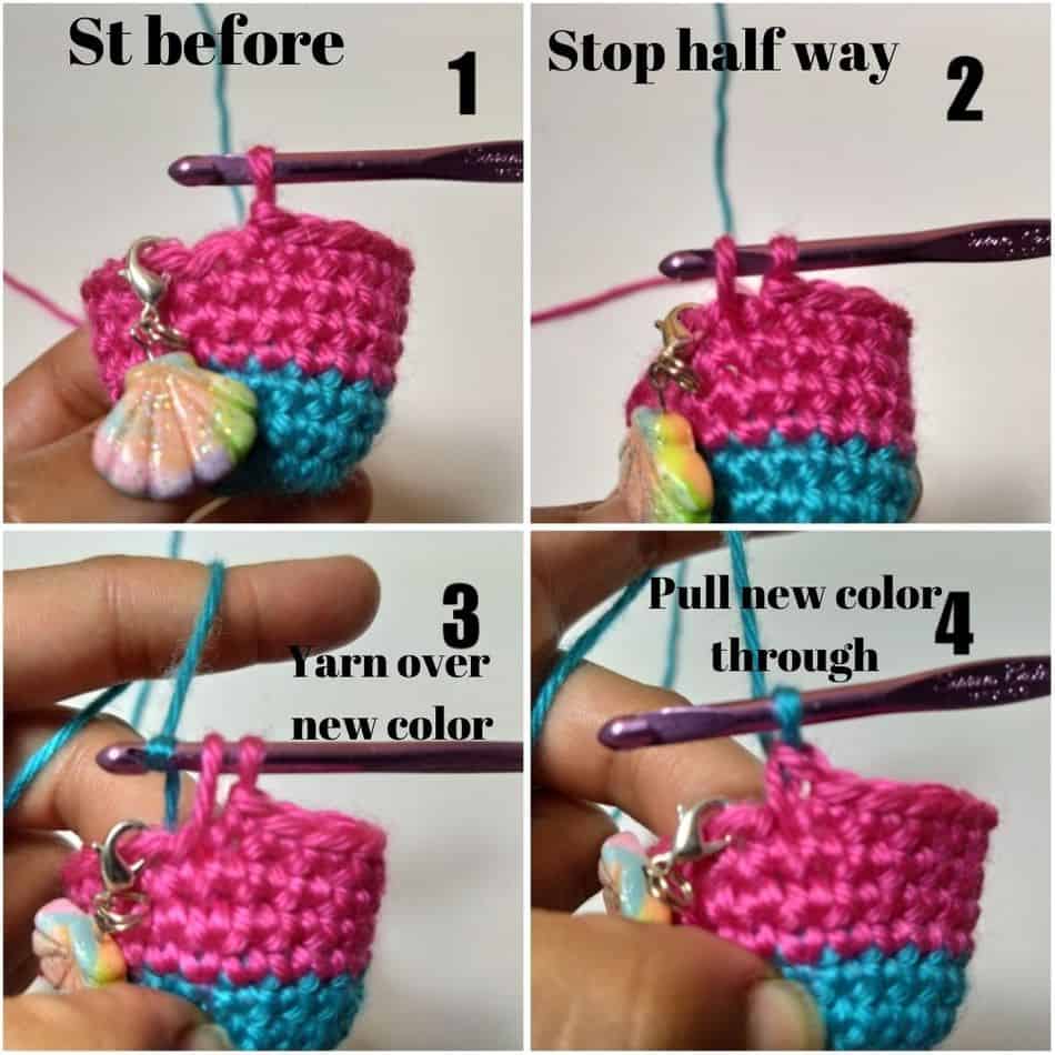 CROCHET JOGLESS STRIPES IN 1 MINUTE!!! Amigurumi Hacks – Littlejohn's Yarn