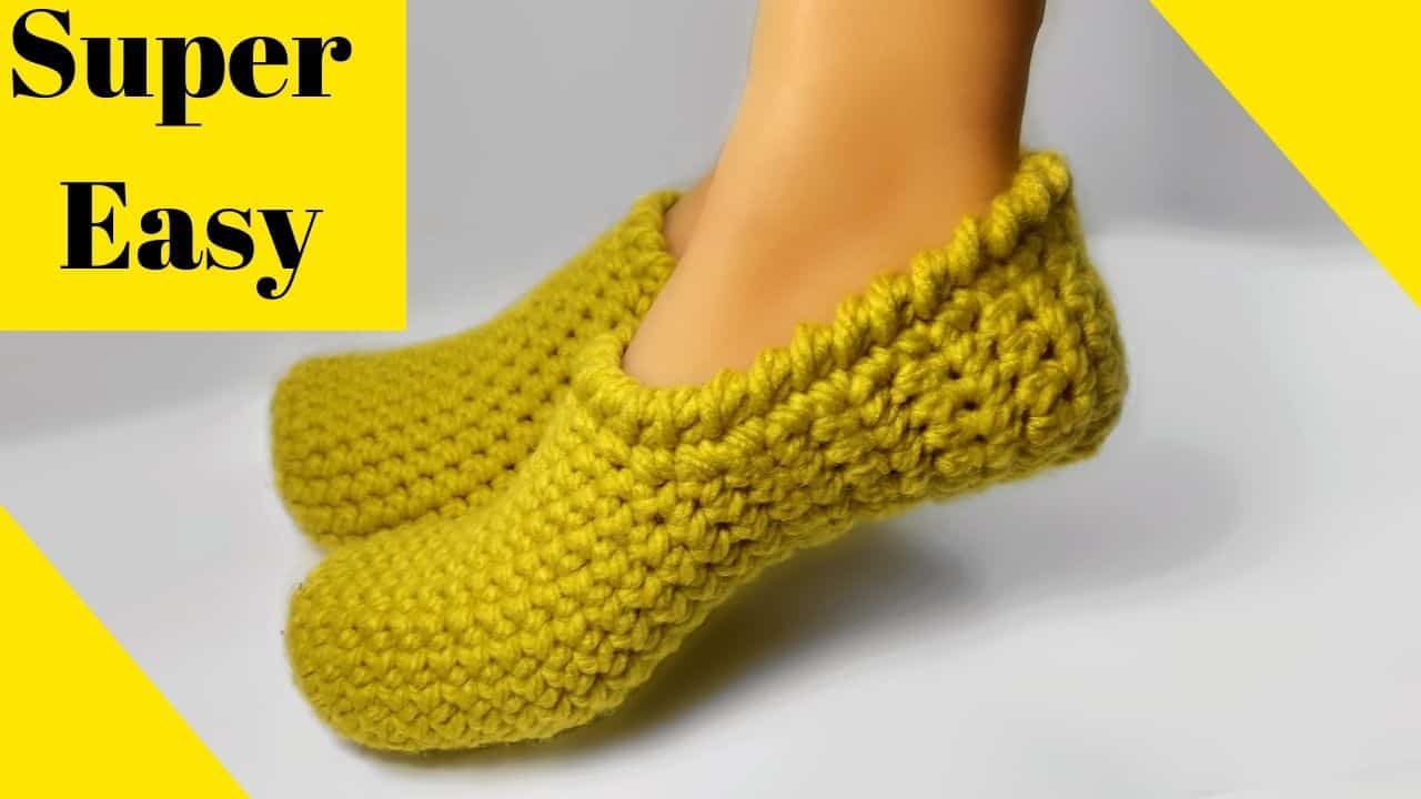 crochet pattern for slippers