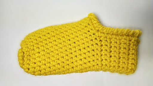 how to crochet a slipper