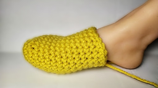 Pattern for crochet slippers