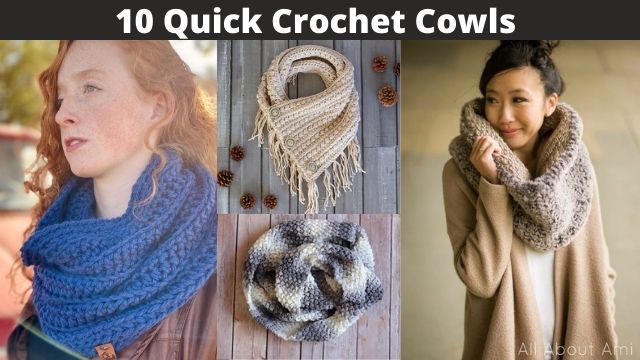 10 Quick and Cozy Crochet Cowl Patterns – FREE! – Littlejohn's Yarn