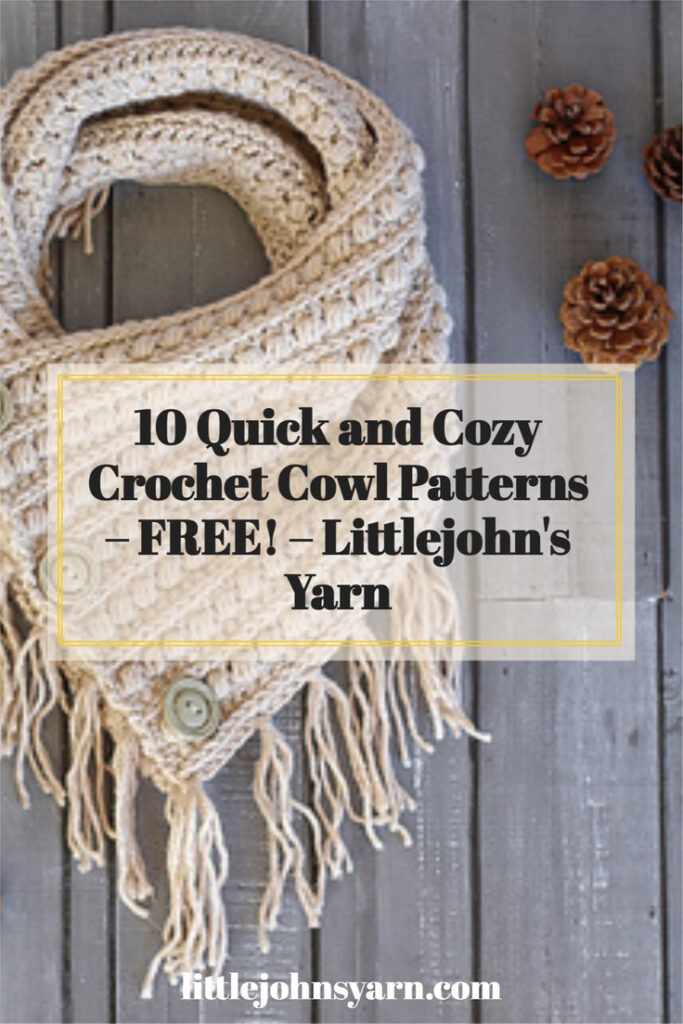 free crochet cowl