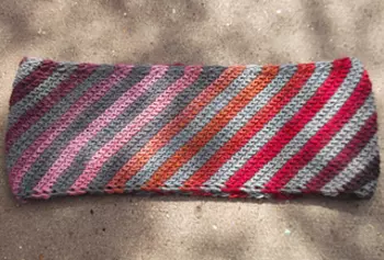tunisian crochet headband