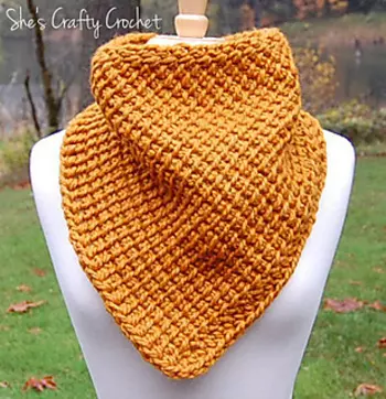 tutnisian crochet scarf pattern