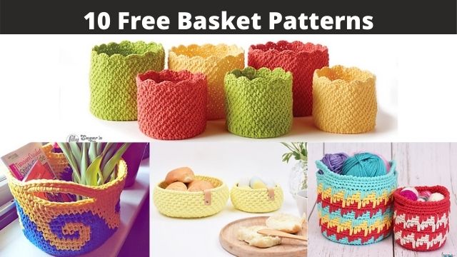 Free crochet basket pattern
