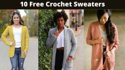 10 Free & Easy Crochet Sweater Patterns for 2022 – Littlejohn's Yarn