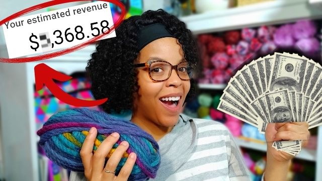 How much money a crochet youtuber makes