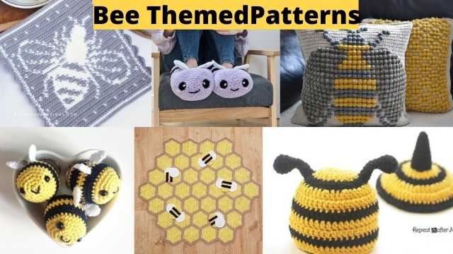 free crochet bee patterns