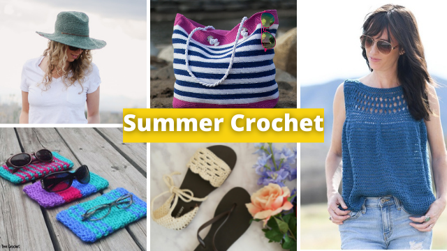 10 Free Summer Crochet Patterns for Your Next Vacation
