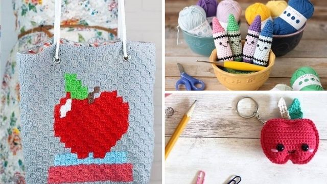 8 Crochet Gifts for Teachers, Care Givers, or CoWorkers | Crochet Street | Crochet  gifts, Crochet teacher gifts, Teacher crochet