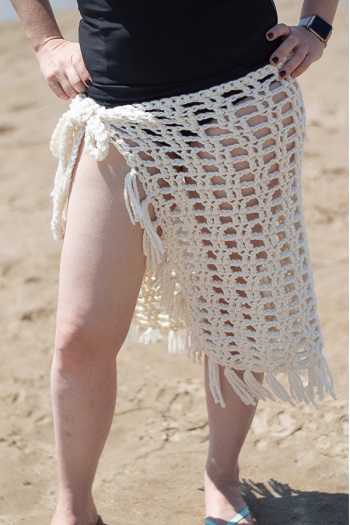 crochet beach cover up pattern