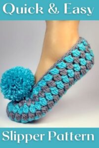 Jewels- Easy Free Pattern To Crochet Slippers + VIDEO – Littlejohn's Yarn