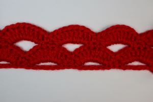 crochet arcade stitch pattern