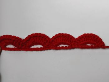 crochet arade stitch pattern