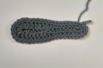 crochet cluster slipper pattern