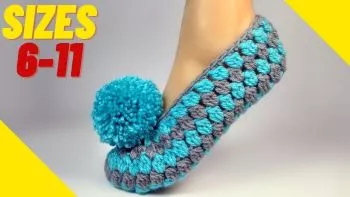Pattern for crochet slipper
